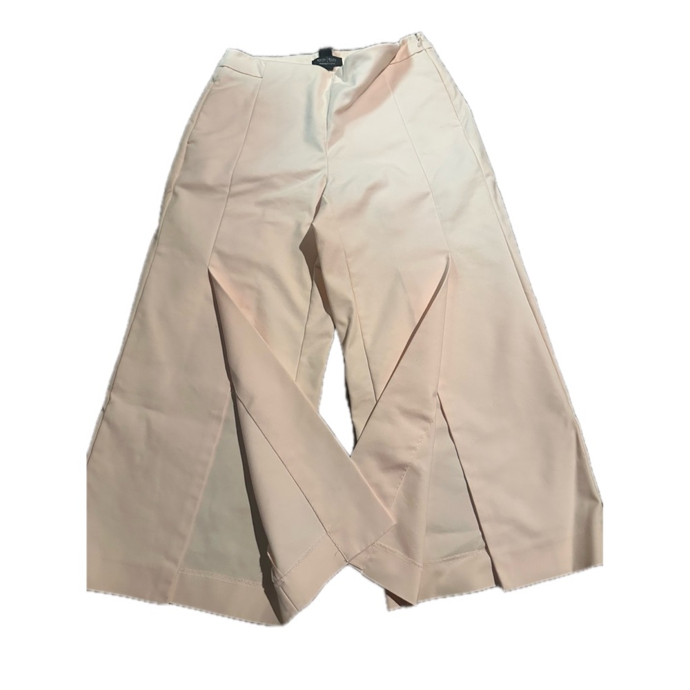 White House Black Market Blush Wide-Leg Pants